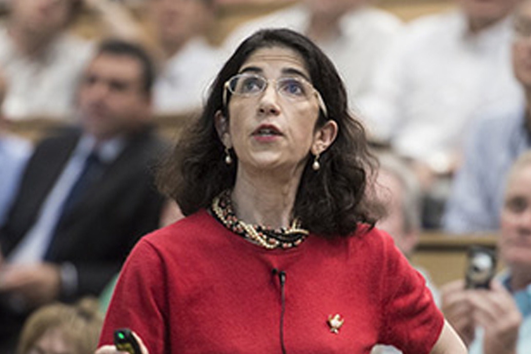 Portrait of Fabiola Gianotti